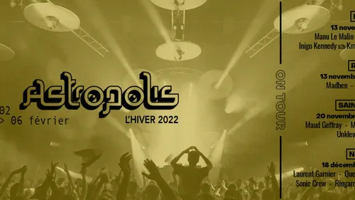 Astropolis fait son grand retour avec sa version hivernale du 2 au...